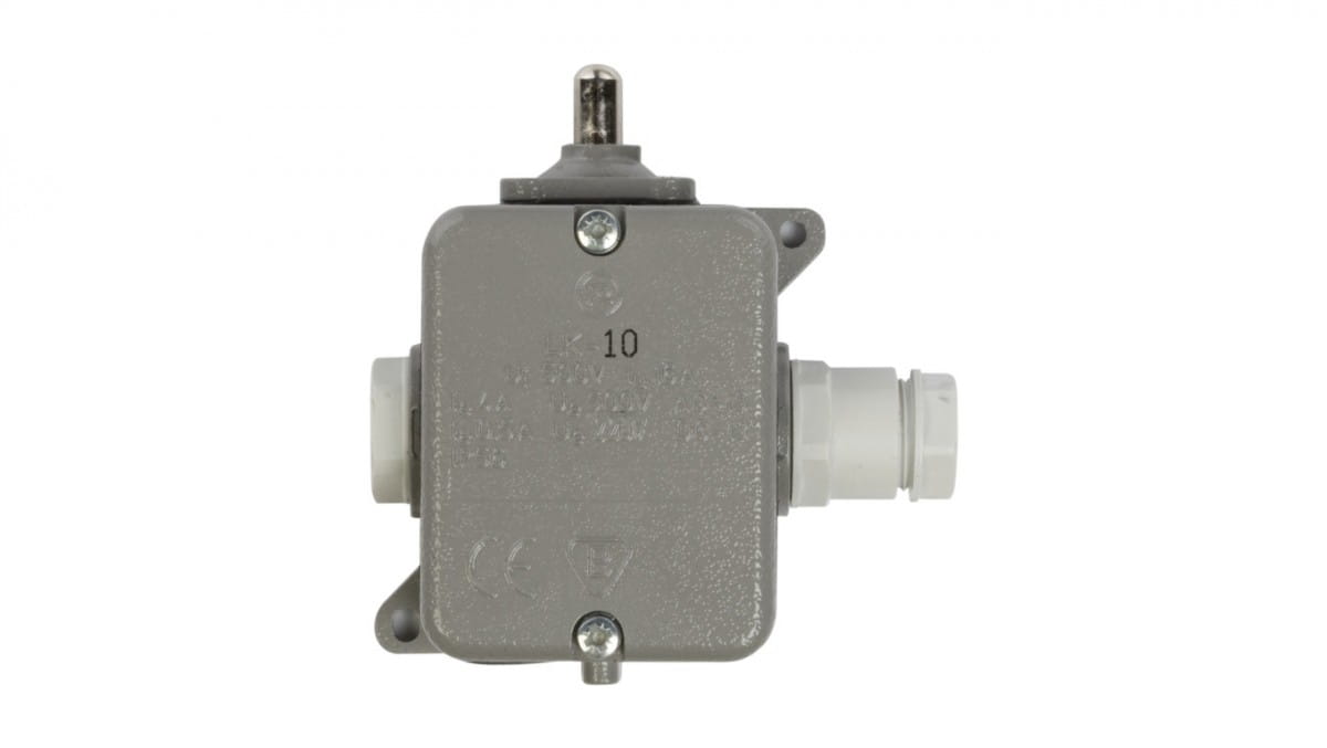 Endschalter 1r 1z Im Metallgehäuse, Druckknopf Lk-10 W0-59-351012