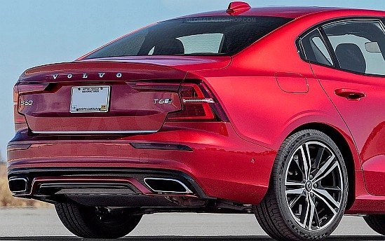 Volvo S60 Iii 2019+ Chrom-heckklappenverkleidung