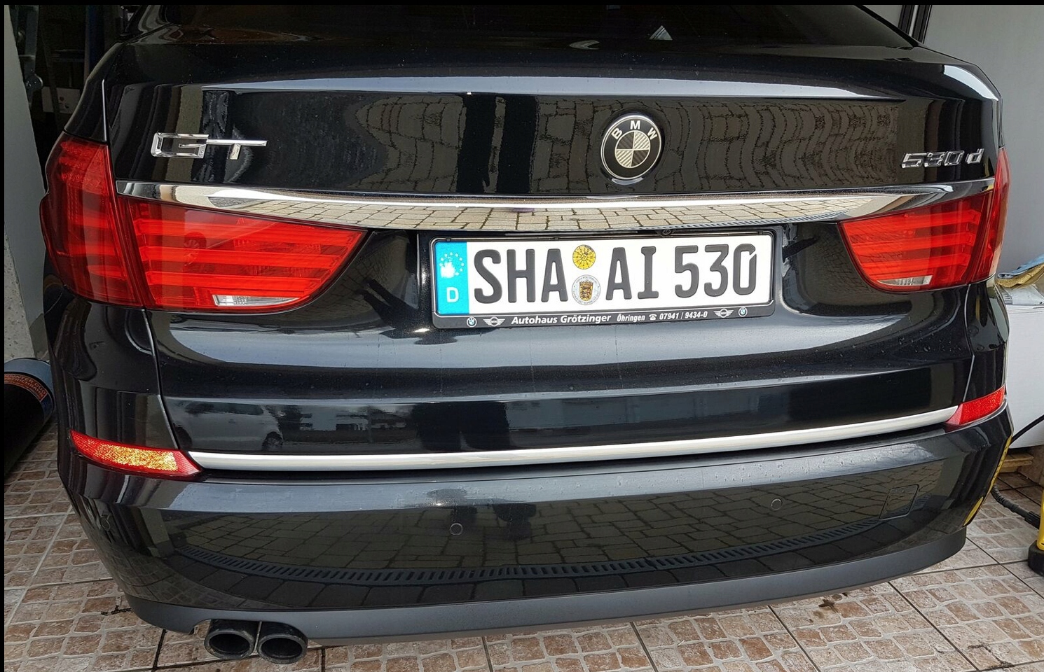 Bmw 5 Gt - Chrom-heckklappenverkleidung