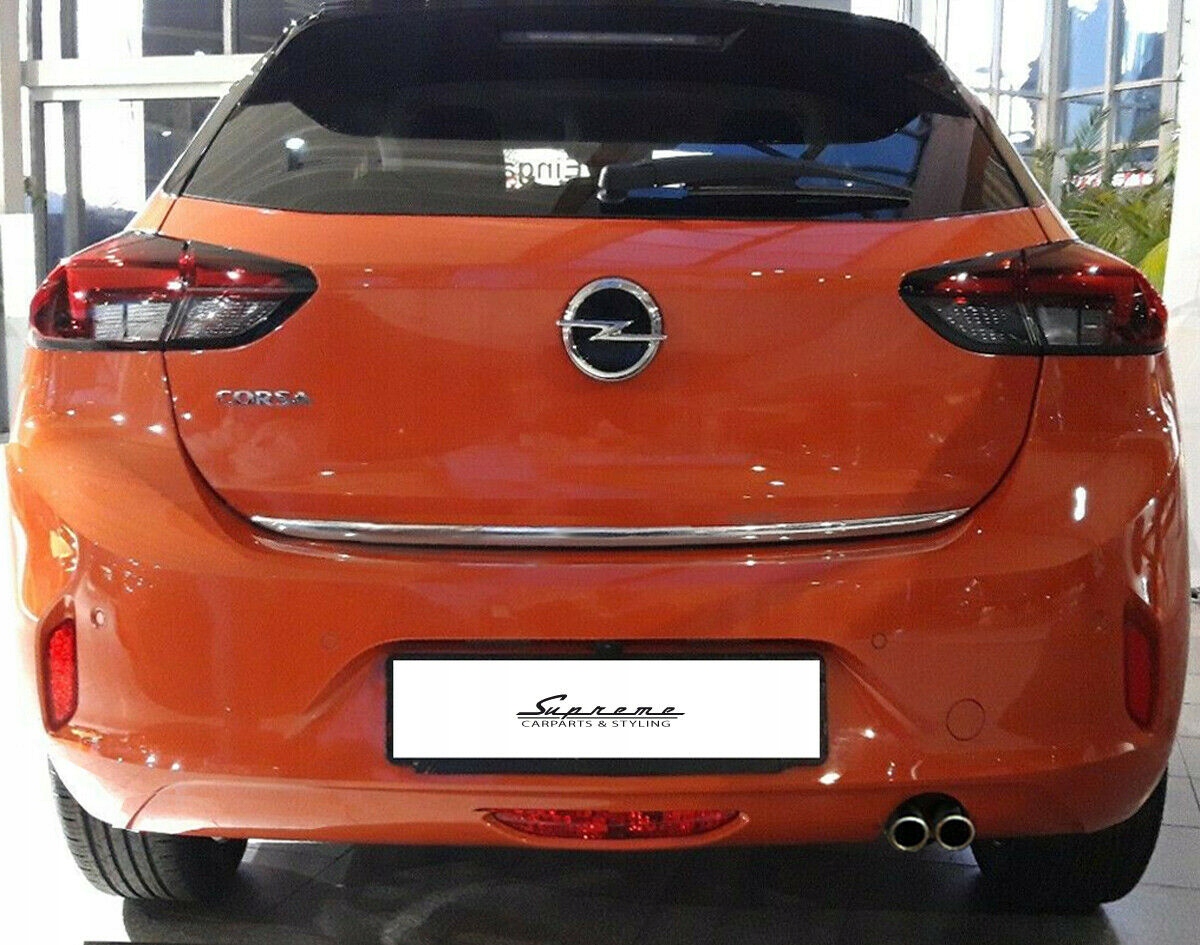 Opel Corsa F 2019+ Chrom-heckklappenverkleidung Tuning