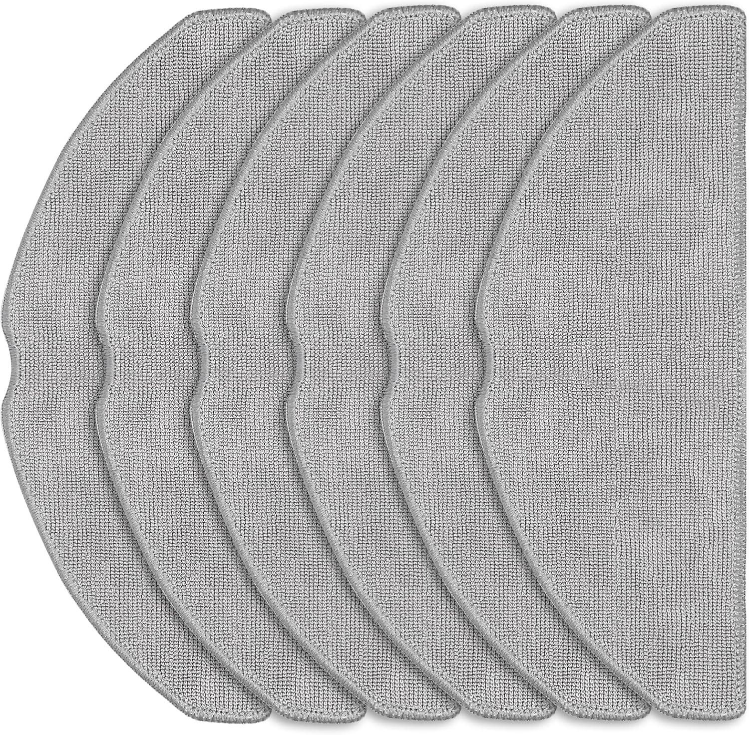 Chiffons De Nettoyage Pour Roborock Q7 M5 / Q7 M5+ / Q7 L5 / Q7 L5+, Chiffons De Rechange En Microfibre, Lot De 6