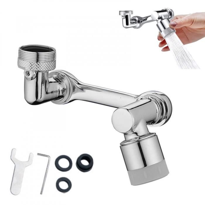 Wasserhahn-luftsprudler – Wassersparend – 1080°-drehung – Spritzschutz – Einfache Installation