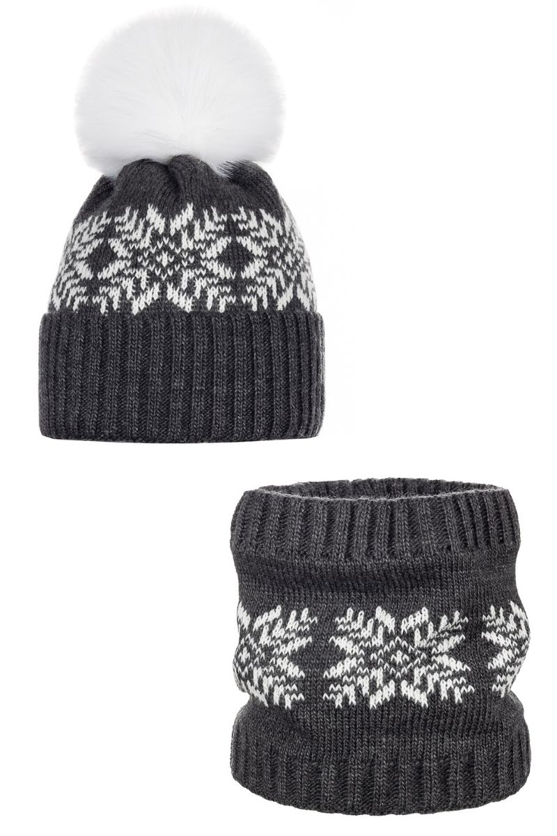 Unisex-schal Bruna – Grau