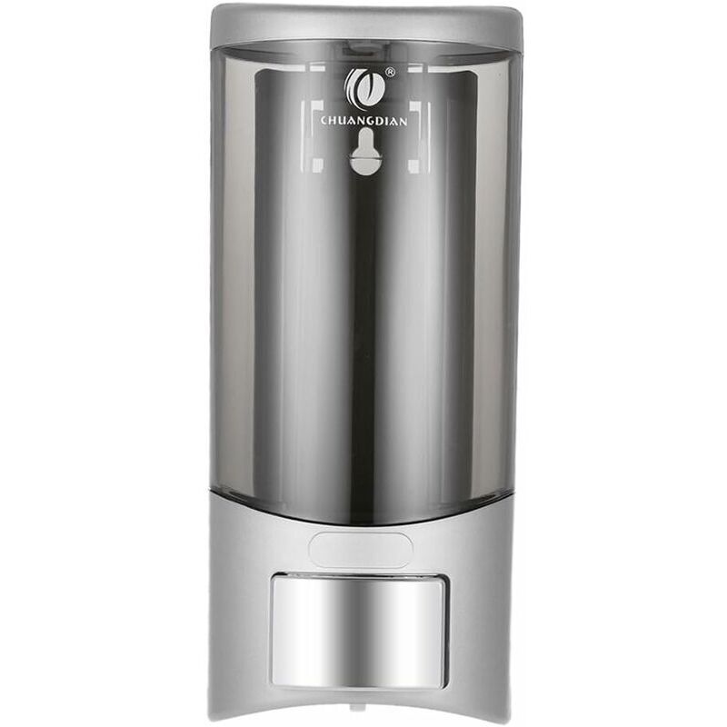 Wandmontierter Seifenspenderhalter 500 Ml (silber)