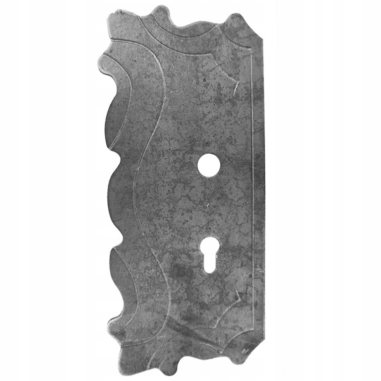 Linke Platte, 72 Lochabstand, Geschmiedete Elemente 63.109.72 H305xl135 4mm