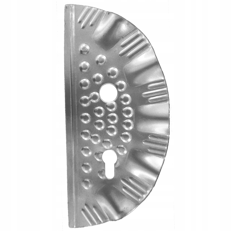 Rechte Platte, 90° Lochabstand, Geschmiedete Elemente 63.103.90 H275xl130 3mm
