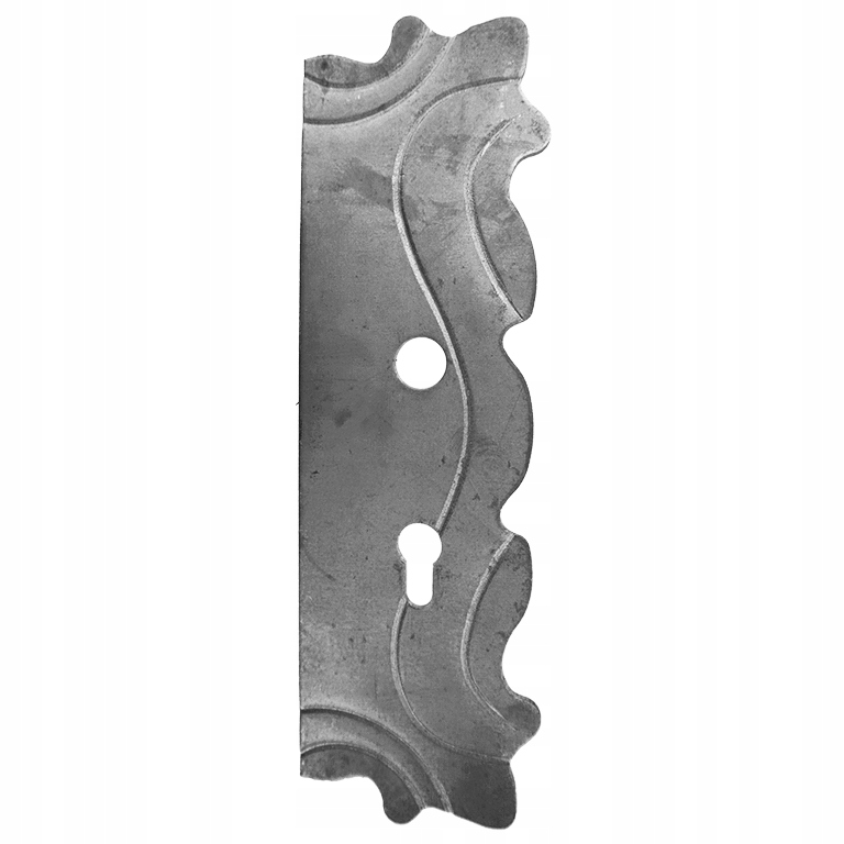 Rechte Platte, 90 Mm Lochabstand, Geschmiedete Elemente 63.113.90 H295xl90 4 Mm