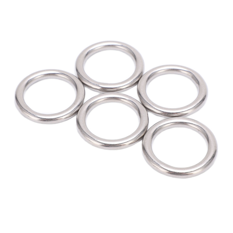 Packung Mit 5 Runden O-ringen Aus Edelstahl 304, Nahtlos, Für Bootfahren Und Tauchen (5 X 25 Mm).