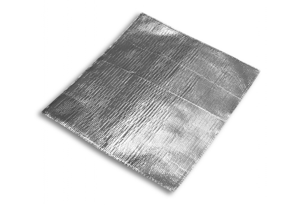 Ufo-aluminiumaufkleber Zum Hitzeschutz Am Auspuff, 19 X 17 Cm