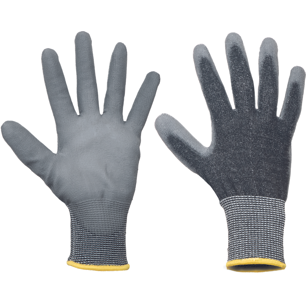 Rook Light Cerva Nahtlose Überspannungsschutzhandschuhe Grau 7