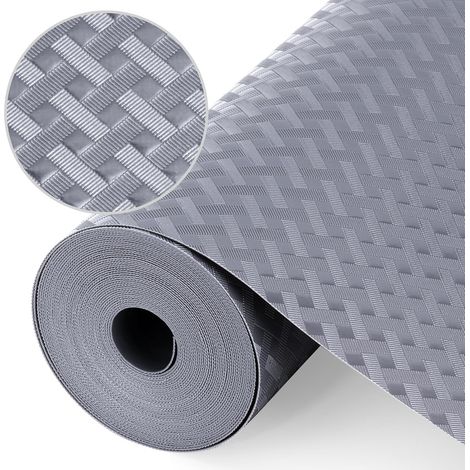 (grau/30 Cm X 150 Cm) Schubladeneinlage, Rutschfeste, Selbstklebende Schubladenmatte, Kühlschrankmatte, Zuschneidbar Zum Schutz Von Küchenschubladen Und -schränken