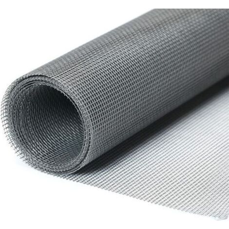 Fenster-moskitonetz 1,3 X 1,5 M, Moskitonetzrolle, Zuschneidbar, Insektenschutz Für Türen, Fenster Und Erkerfenster – Grau