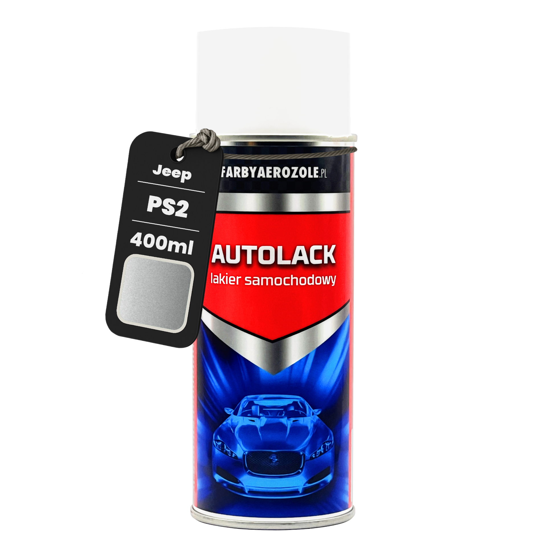 Jeep Ps2 Autolackspray In Hellsilber, 400 Ml