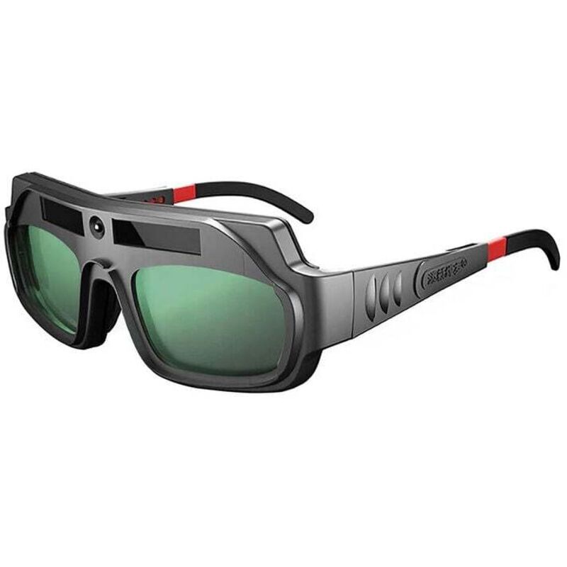 Automatische Schweißermaske Mit Verdunkelung, Uv-schutz-sonnenbrille Mit Verstellbaren Bügeln