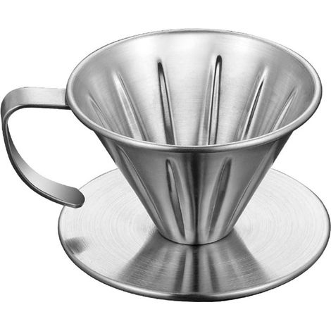 Wiederverwendbarer Kaffeefilter Aus Edelstahl Für Tassen, Kannen Und Kannen. Tragbarer Und Leicht Zu Reinigender Kaffeefilter Für Zuhause, Büro Und Unterwegs.