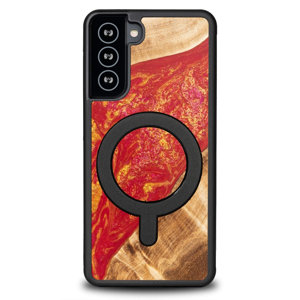 Bewood Unique Hülle Für Samsung Galaxy S21 Fe – Neons – Paris Mit Magsafe