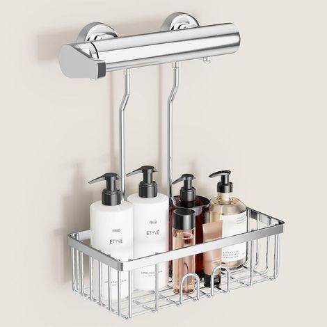 Duschablage Ohne Bohren – Hängende Duschablage – Duschshampoo-halter – Kein Bohren Erforderlich – Duschablage Aus Edelstahl Ss304 – 30 X 10 X