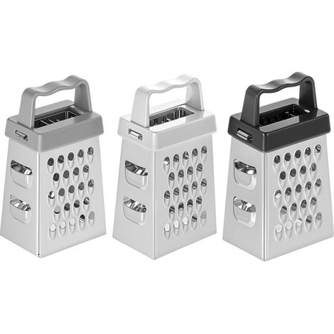 Set Mit 3 Mini-käsereiben, Professionelle Edelstahlreiben Mit Griff Zum Schneiden Von Käse, Ingwer Und Gemüse