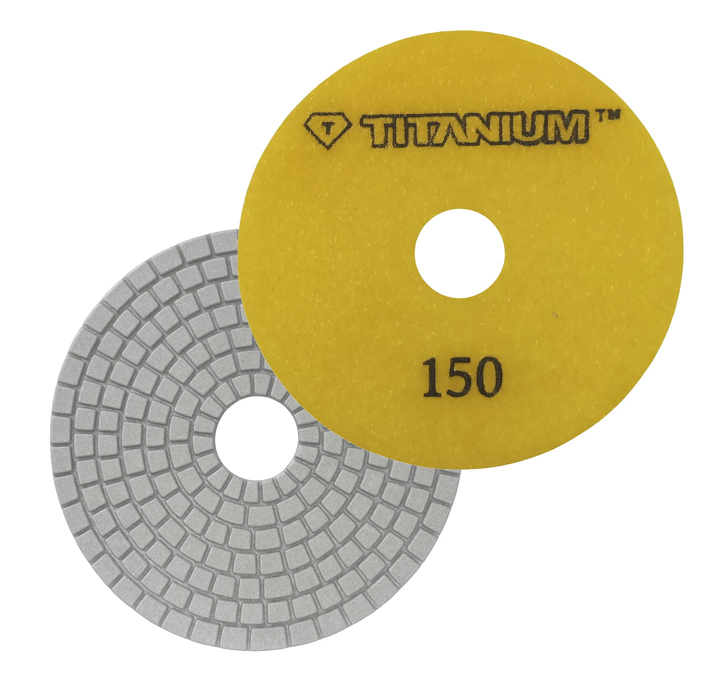 Diamantscheibe Zum Polieren Von Steinzeugfliesen, 100 Mm, Körnung 150, Titan