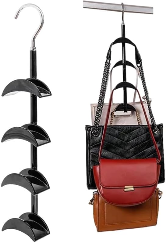 Handtaschenhalter – 360° Drehbarer Handtaschenhaken – 360° Drehbarer Haken Für Schals, Westen, Bhs, Unterwäsche, Gürtel Und Clutches