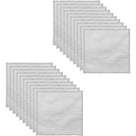 Set Mit 20 Mehrzweck-geschirrtüchern Aus Draht, 20 X 20 Cm, Kratzfest, Aus Stahldraht, Metallfaser, Für Küche, Töpfe Und Pfannen, Zum Nass- Und Trockenspülen