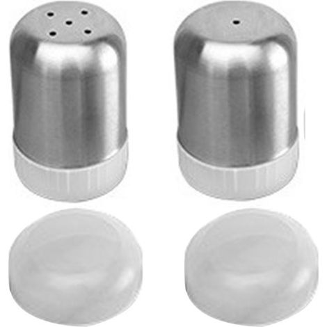Edelstahlflasche, Aufbewahrungsbehälter Für Gewürze, Salz Und Pfeffer, Staubdicht, 2 Stück