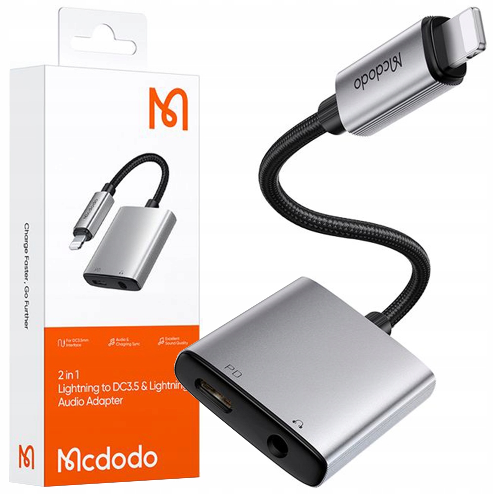 Mcdodo Lightning-adapter, Mini-klinkenstecker, 3,5-mm-kabel Für Iphone 13 Und 14