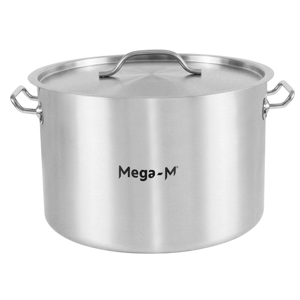 Mittlerer Catering-topf Mit Deckel Mega-m Standard 32 L Durchmesser 40 Cm X Höhe 26 Cm N