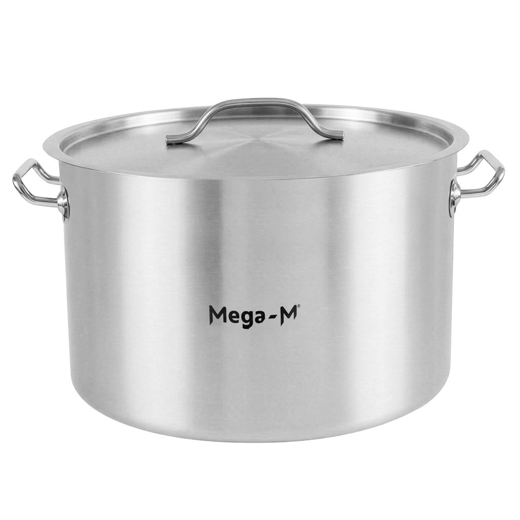 Mittlerer Catering-topf Mit Deckel Mega-m Standard 44 L, Durchmesser 45 Cm X Höhe 28 Cm, N
