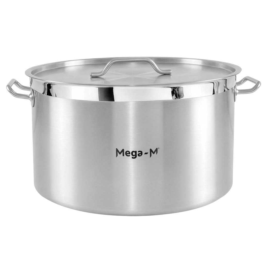 Mittlerer Catering-topf Mit Deckel Mega-m Pro 58 L, Durchmesser 50 Cm X Höhe 30 Cm, N