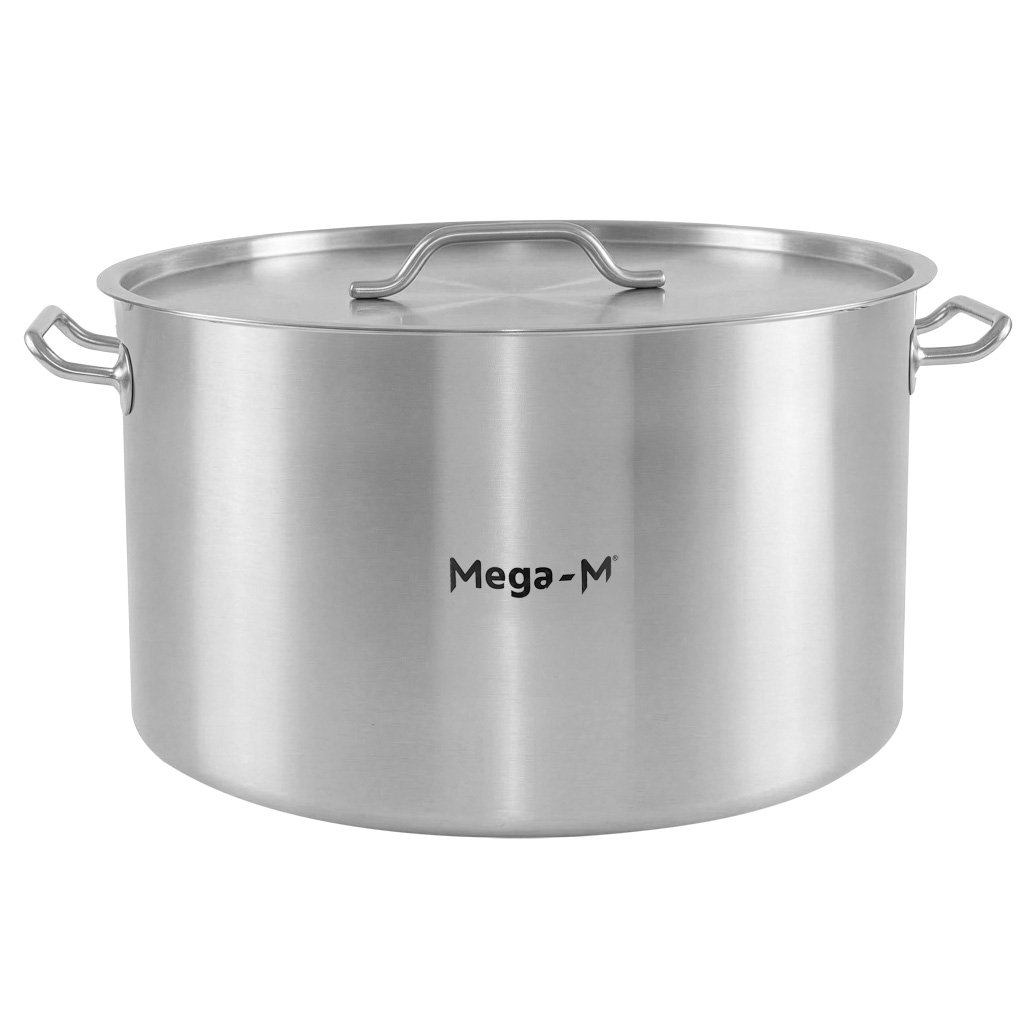 Mittlerer Catering-topf Mit Deckel Mega-m Standard 58 L Durchmesser 50 Cm X Höhe 30 Cm N