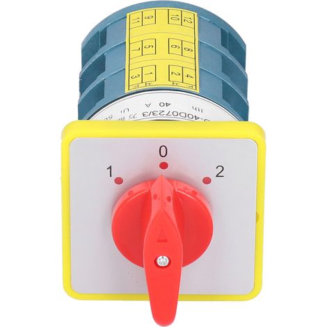 Universeller Umschalter, Cw/ccw-lasttrennschalter, 3-stufige Abschnitte Lw5d-40d0723/3 380/220/110v