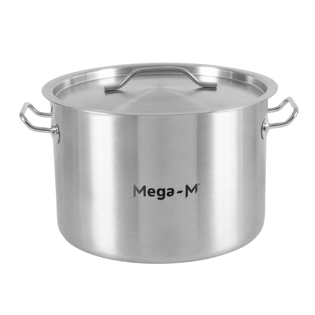 Mittlerer Catering-topf Mit Deckel Mega-m Standard 17 L Durchmesser 32 Cm X Höhe 22 Cm N