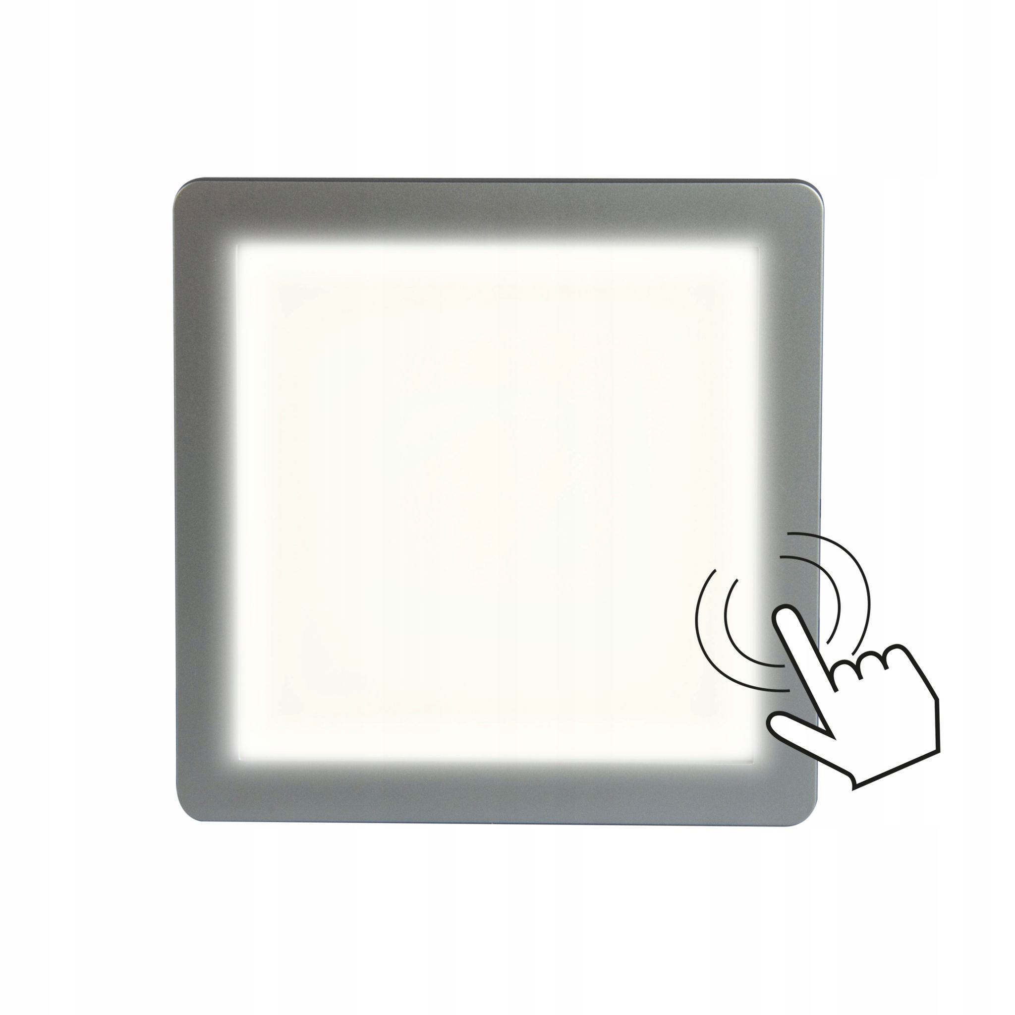 Led-aufbauleuchte Für Möbel, Touch-funktion, Silber, 3 W, 6000 K, 180 Lm, 12 V, Sll04