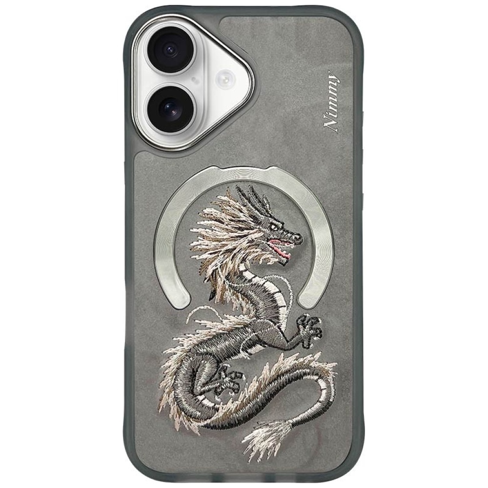 Nimmy Dragon Magsafe Hülle Für Iphone 16 Grau