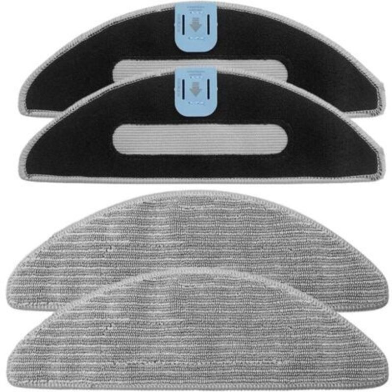 4-teiliges Ersatztuchset Für Irobot Combo I8 / I8+ / I5 / I5+ / J5 / J5+ Saugroboter-zubehör, Waschbare Und Wiederverwendbare Mikrofaser-wischmopp-pads