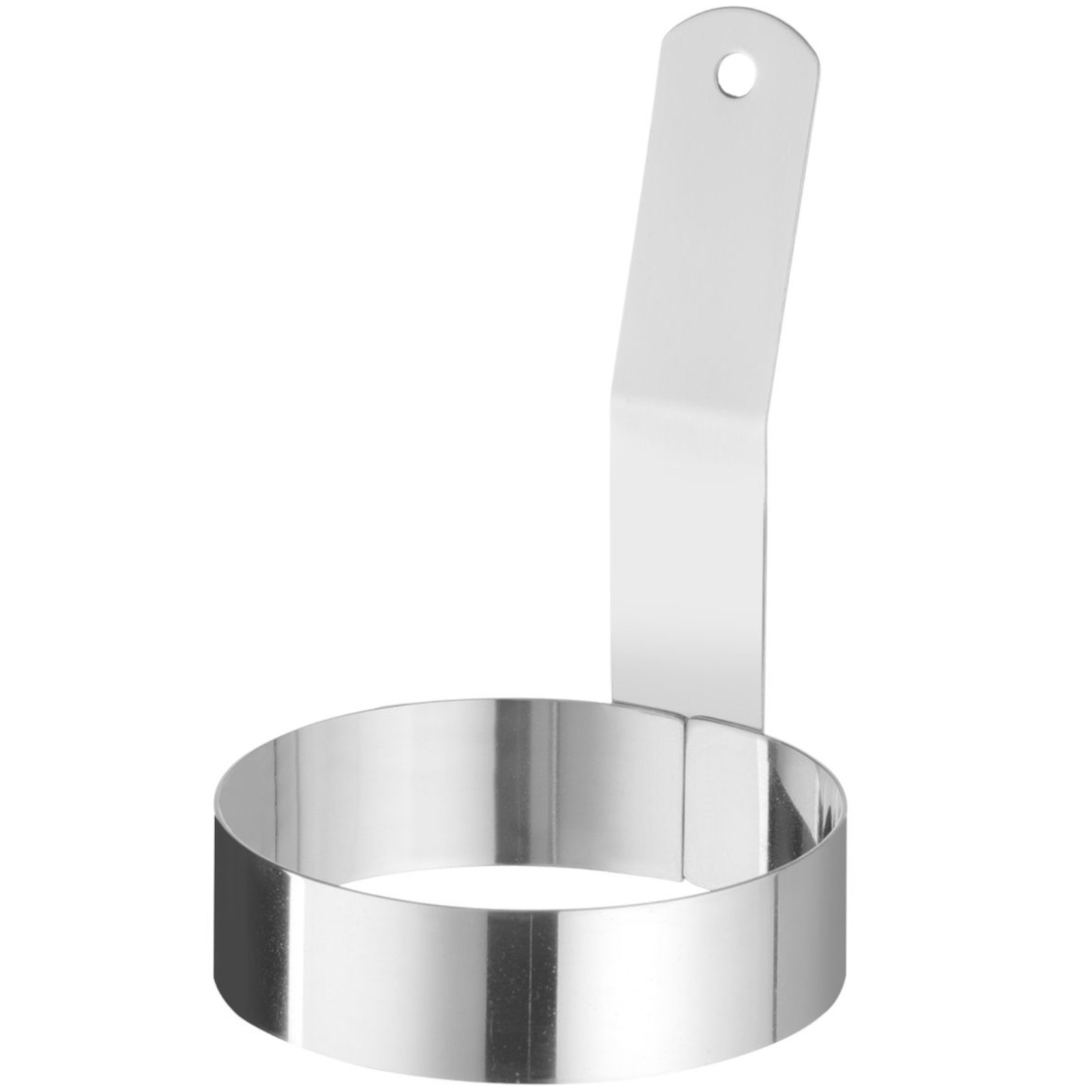 Ringförmiger Behälter Mit Griff Für Spiegeleier, Stahl, Durchmesser 88 Mm