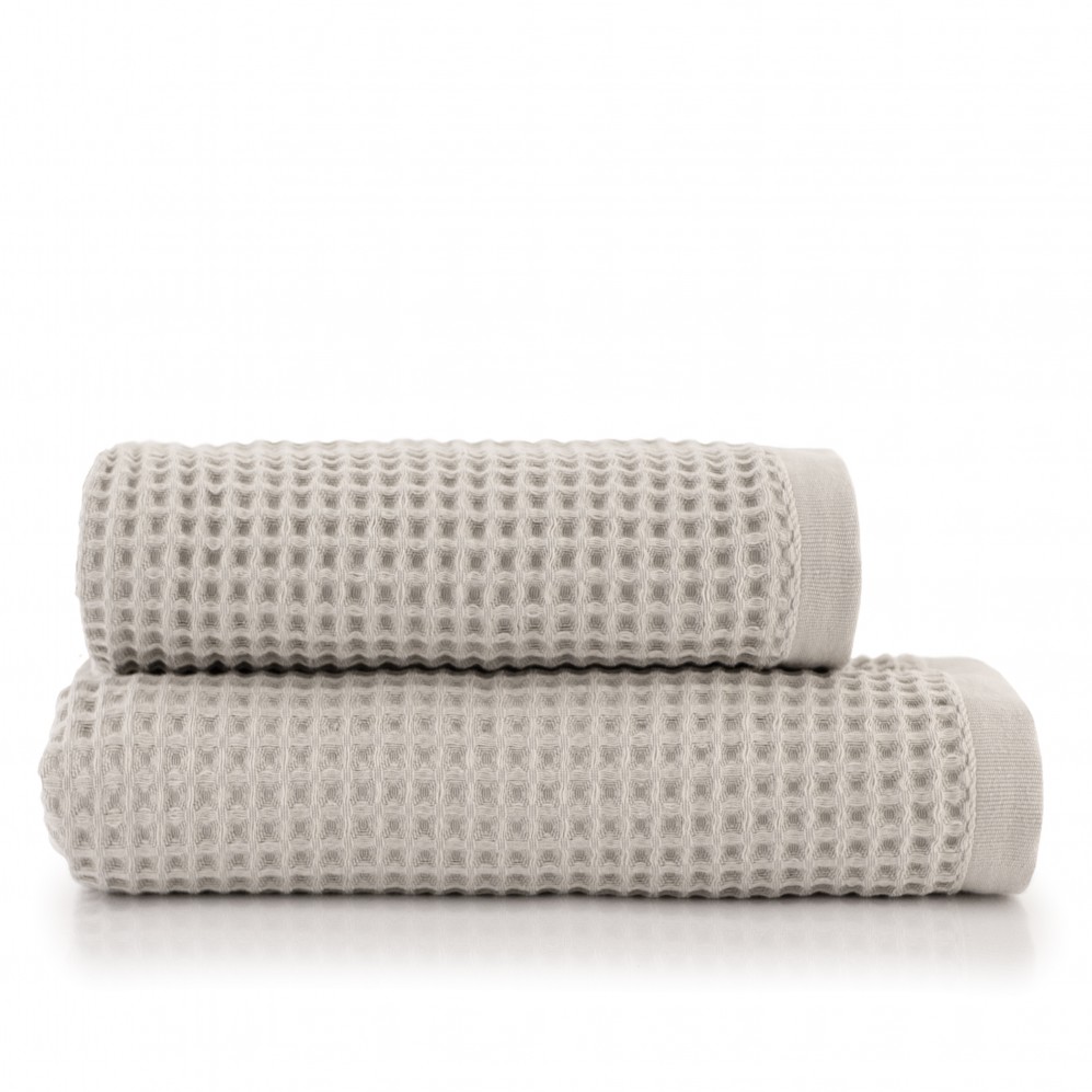 Natur-waffelhandtuch 70x140 Zwoltex Grau