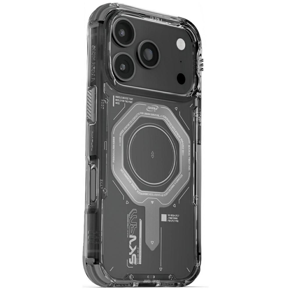 Skinarma Magma Hülle Für Iphone 17 Pro Mit Magnetischem Ladeanschluss, Graphit
