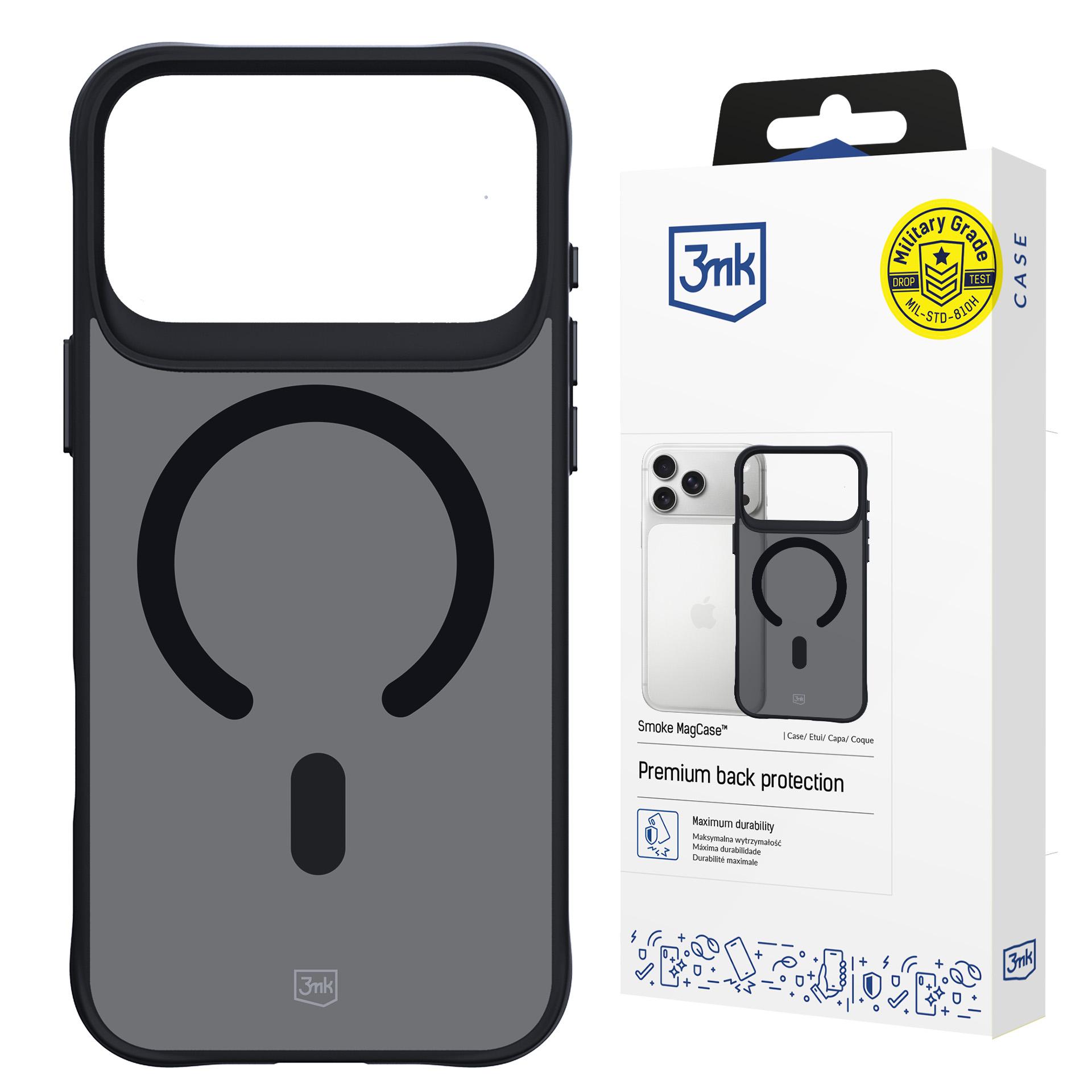 Apple Iphone 17 Pro Max - 3mk Smoke Magcase