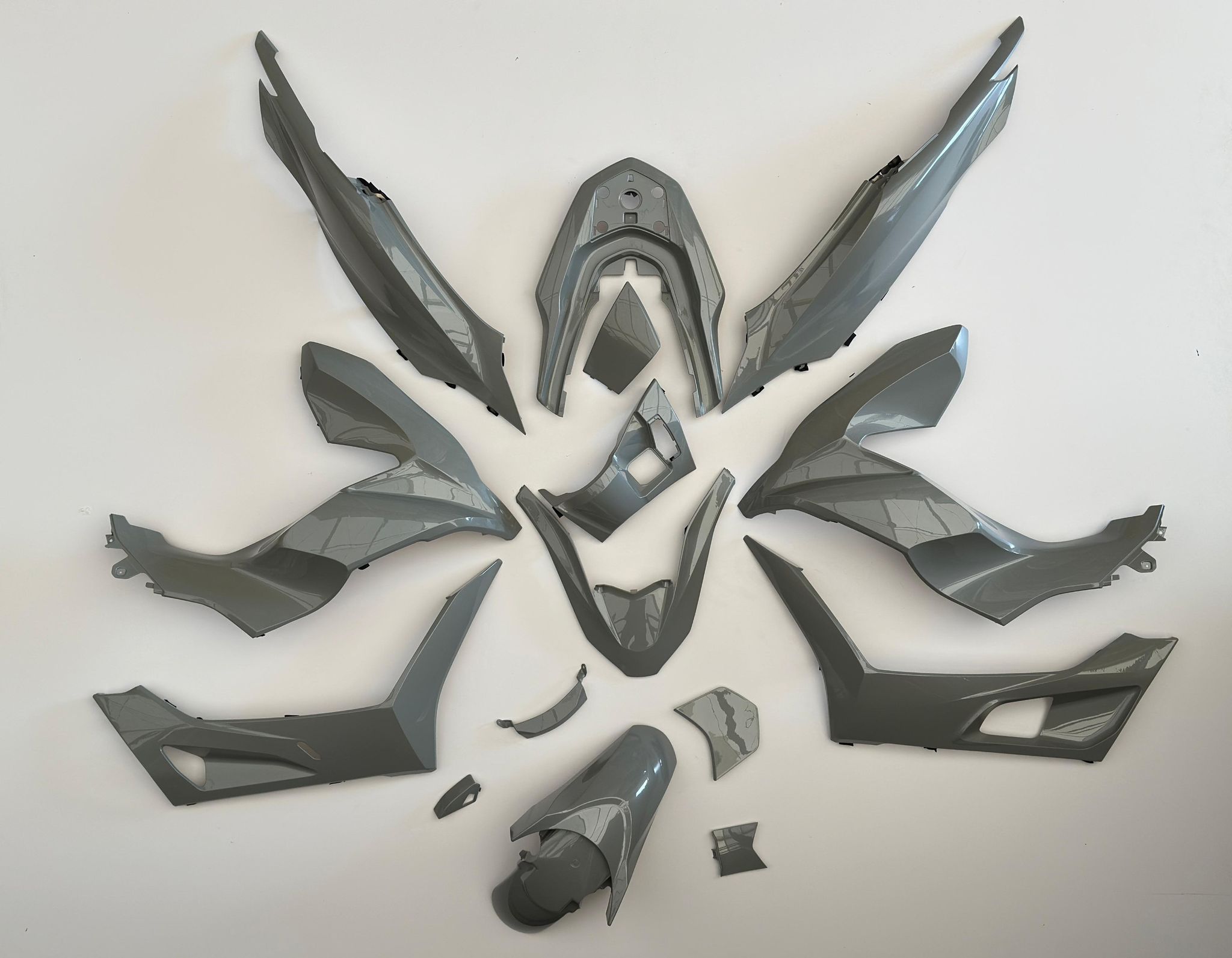 Verkleidungssatz X15 Kotflügel Bok Honda Pcx 125 150 21-23 K1z Grau
