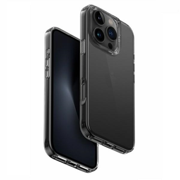 Uniq Air Fender Iphone 16 Pro 6,3" Hülle Grau/rauchglas
