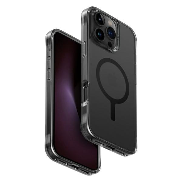 Uniq Lifepro Xtreme Iphone 16 Pro Max 6,9" Hülle Mit Magclick-ladefunktion, Grau/rauchfarben