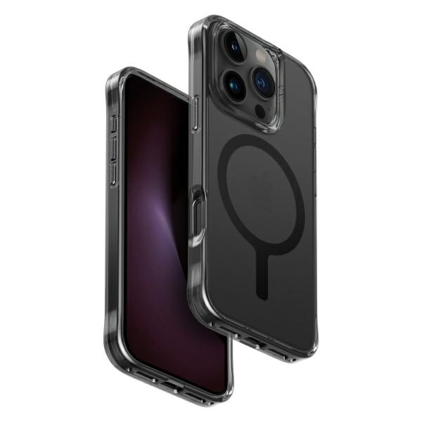 Uniq Lifepro Xtreme Iphone 16 Pro 6,3" Magclick Ladehülle Grau/rauchfarben