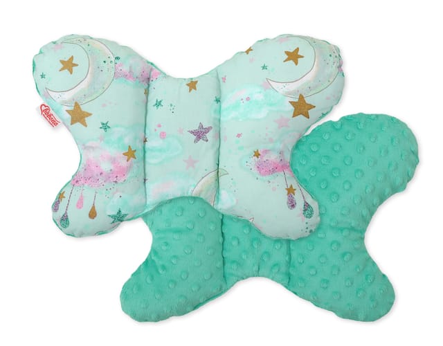 Bobono Butterfly Anti-schock-kissen - Mint Moons