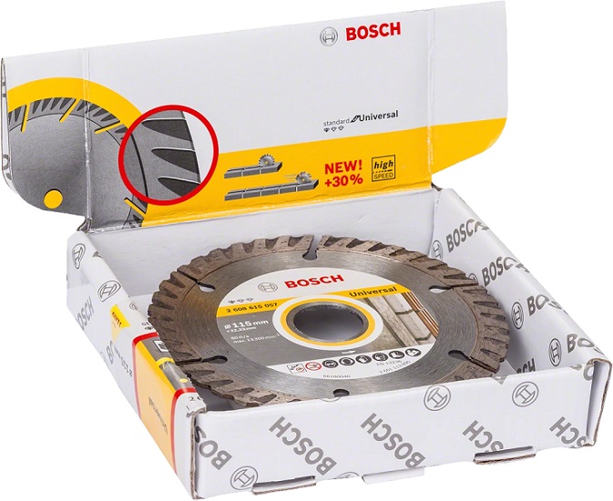 Bau-diamanttrennscheibe S4u 125 Mm 10 Stück - B 2608615060