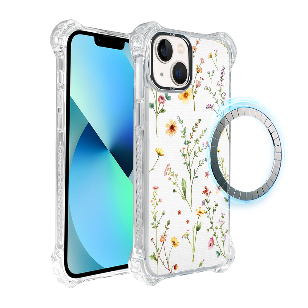 Iphone 13 Ibizu Dropguard Ultra Hülle Mit Magsafe, Pastel Bloom, Summer Bouquet