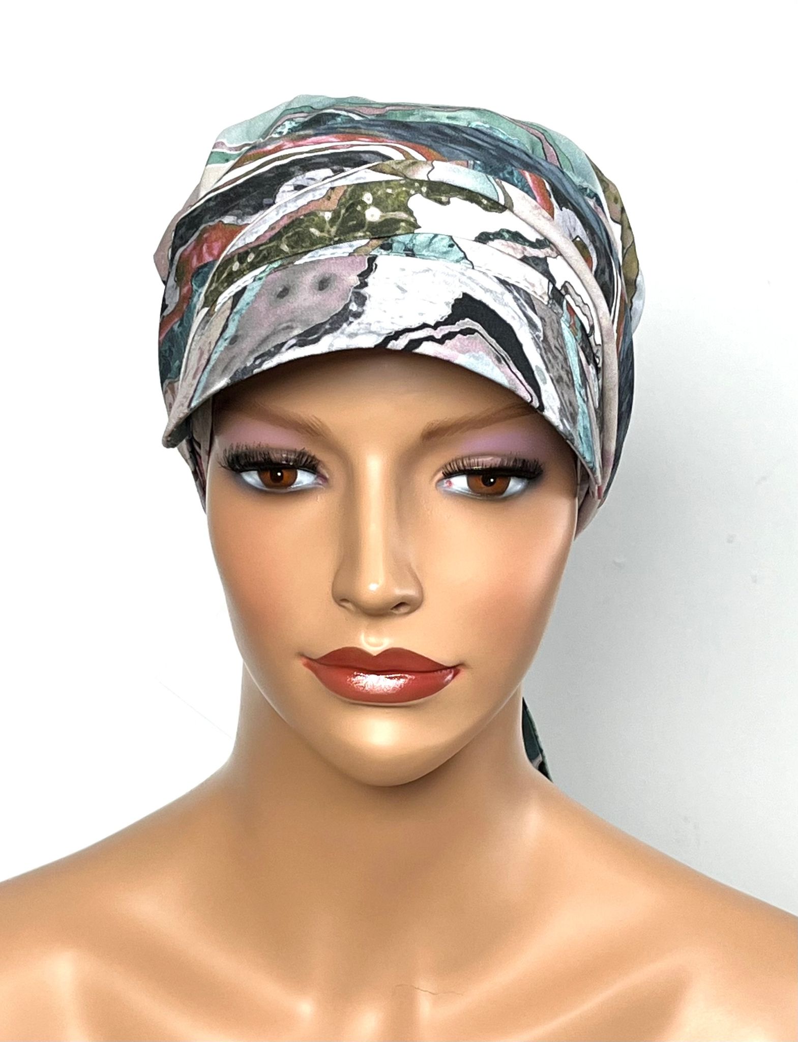 Tess Damenschal Mit Visier 287 Turban Für Den Sommer, Auch Nach Der Chemotherapie