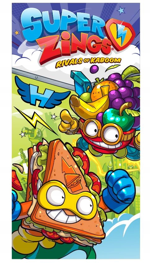 Super Zings Großes, Schnelltrocknendes Badetuch (140 X 70 Cm)