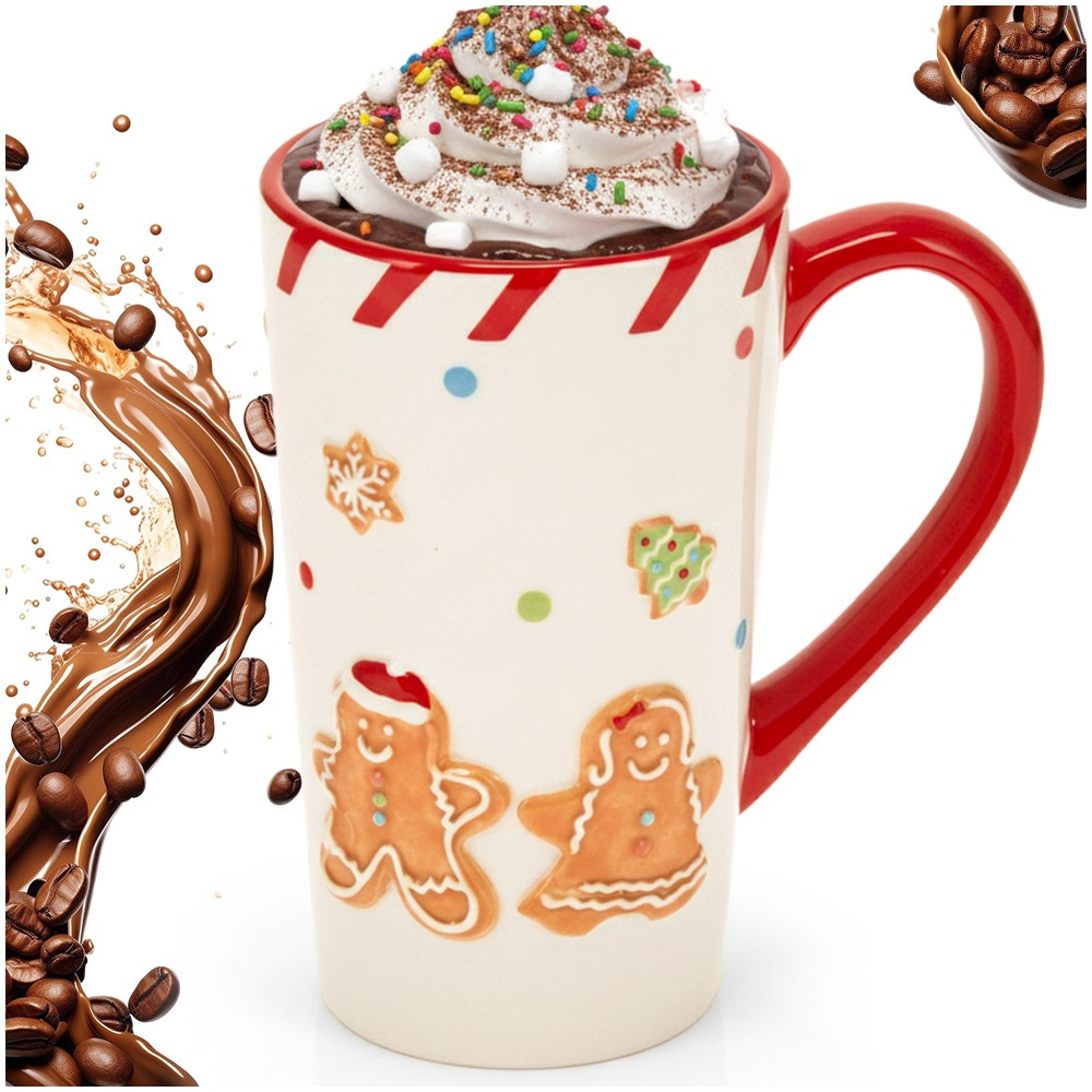Weihnachtsbecher Für Kaffee Und Tee, Geschenkidee Für Die Feiertage, Xl